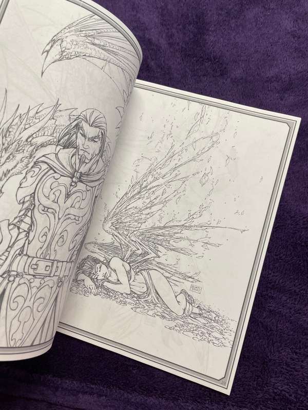 Soulfire Adult Coloring Book #1 - Aspen Comics