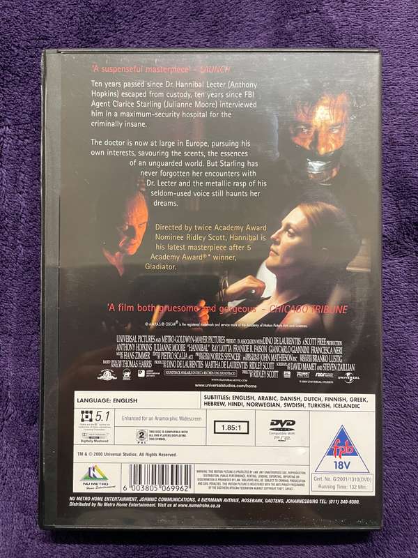 Movie Mix Hannibal Lecter Set