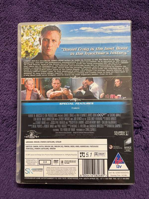 Movie Mix 007 James Bond Daniel Craig