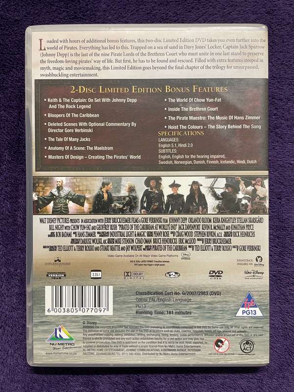 Movie Mix Pirates Of The Caribbean Set