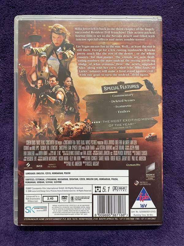 Movie Mix Resident Evil Set