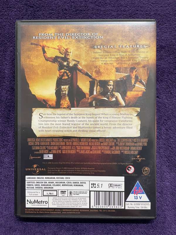 Movie Mix The Mummy & Scorpion King Set