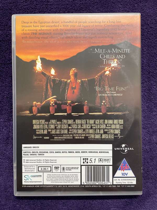 Movie Mix The Mummy & Scorpion King Set