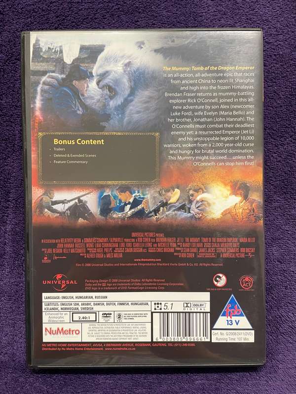 Movie Mix The Mummy & Scorpion King Set