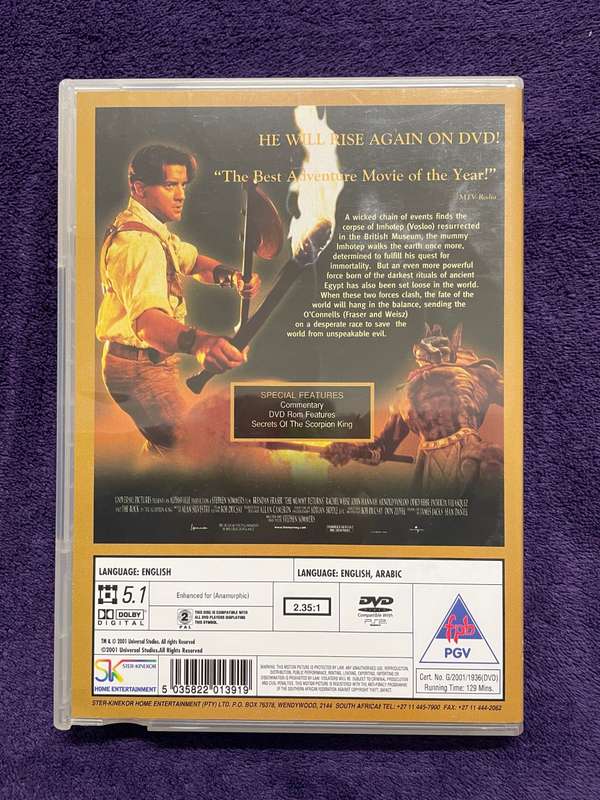 Movie Mix The Mummy & Scorpion King Set