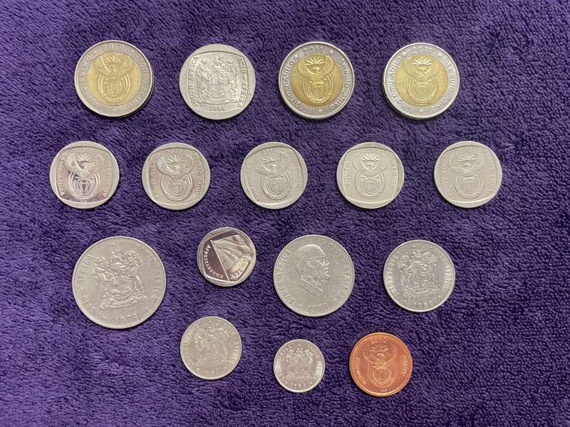 Collection of 16 Coins - South Africa