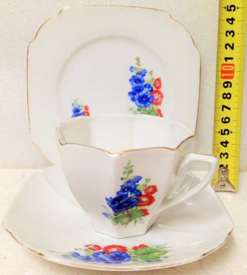 VTG*TRIO*VICTORIA-Czechoslovakia *GREAT COUNTRY HOME DECOR*