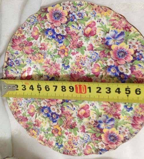 CHINTZ  -Royal Winton -PATTERN"Sunshine"Plate*SIDE PLATE!!GREAT COUNTRY HOME DECOR!!!