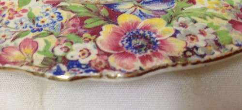 CHINTZ  -Royal Winton -PATTERN"Sunshine"Plate*SIDE PLATE!!GREAT COUNTRY HOME DECOR!!!