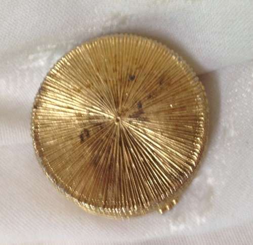 1950*CompactGOLD TONE has lovely Stone Embossed small Look at My BUY NOW Listings NO
