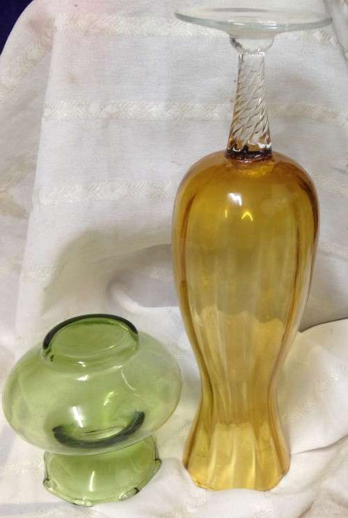PRETTY   GLASS VASES!!GREAT COUNTRY HOME DECOR!!L@@K AT ALL MY BUY NOW LISTINGS