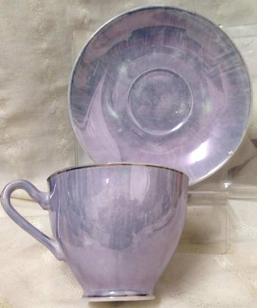 LUSTRE DUO-BEAUTIFUL LILAC  [1 CUP+ 1 SAUCER]