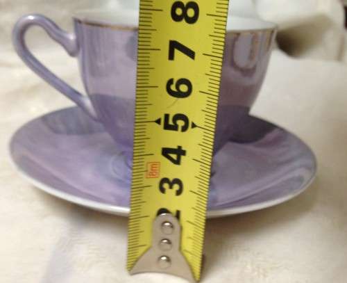 LUSTRE DUO-BEAUTIFUL LILAC  [1 CUP+ 1 SAUCER]