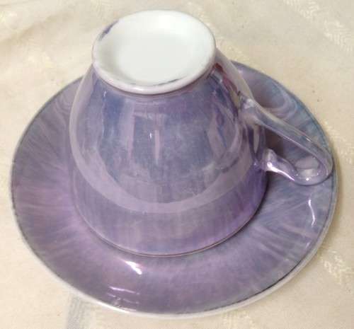 LUSTRE DUO-BEAUTIFUL LILAC  [1 CUP+ 1 SAUCER]