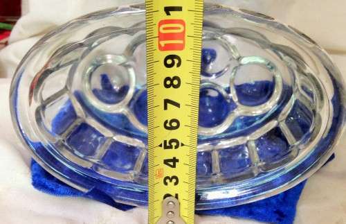 THICK HEAVEY GLASS JELLY! MOULD!!GREAT COUNTRY HOME DECOR!!L@@K AT MY*BUY NOW LISTING NO WAITING!!