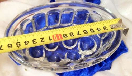 THICK HEAVEY GLASS JELLY! MOULD!!GREAT COUNTRY HOME DECOR!!L@@K AT MY*BUY NOW LISTING NO WAITING!!
