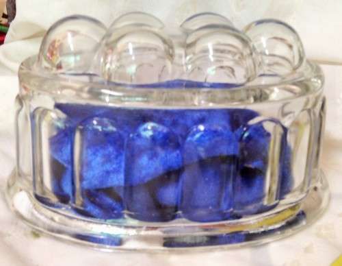 THICK HEAVEY GLASS JELLY! MOULD!!GREAT COUNTRY HOME DECOR!!L@@K AT MY*BUY NOW LISTING NO WAITING!!