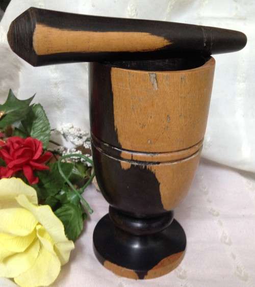 PESTLE AND MORTAR - Melding of  Woods EXQUISITE TURNING