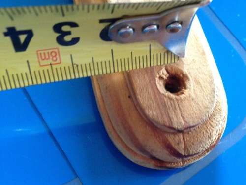 WOOD CHOPPING BOARD HAS HOLE IN HANDLE TO HANG!!!GREAT COUNTRY HOME KITCHEN DECOR!!