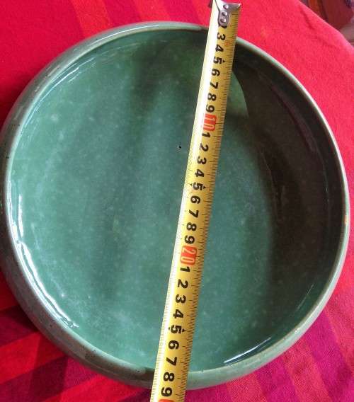 2 Pottery VASE* POSY double circle+VASE or SHALLOW BOWL FLOWERS OR FRUIT *Large `MZILIKAZI POTTERY`