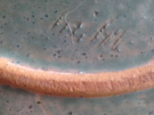 2 Pottery VASE* POSY double circle+VASE or SHALLOW BOWL FLOWERS OR FRUIT *Large `MZILIKAZI POTTERY`