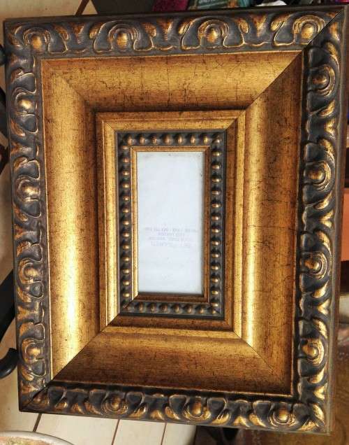 EXQUISITE-ORNATE FRAME FOR SMALL PIC/MIRROR!!GREAT COUNTRY HOME DECOR!!L@@K AtmyBUY NOW*NO WAITING