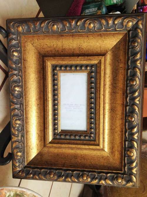EXQUISITE-ORNATE FRAME FOR SMALL PIC/MIRROR!!GREAT COUNTRY HOME DECOR!!L@@K AtmyBUY NOW*NO WAITING