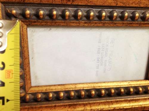 EXQUISITE-ORNATE FRAME FOR SMALL PIC/MIRROR!!GREAT COUNTRY HOME DECOR!!L@@K AtmyBUY NOW*NO WAITING