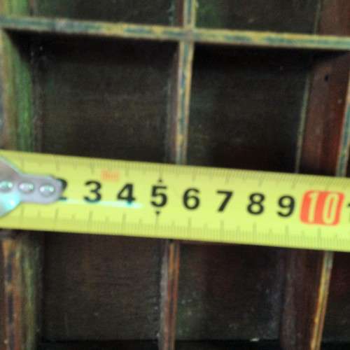 42-Spaces*PRINTER TRAY-OLD WOOD SHOWS WARE!!GREAT COUNTRY HOME DECOR!!L@@K AtmyBUY NOW*NO WAITING