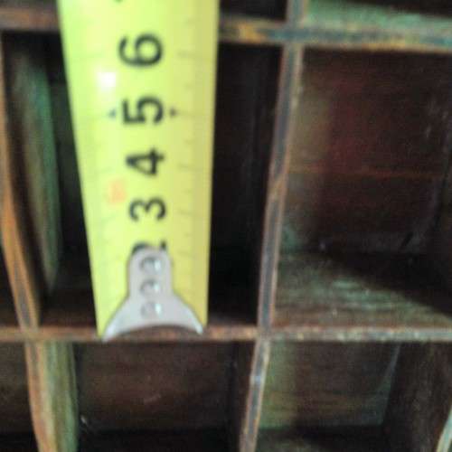 42-Spaces*PRINTER TRAY-OLD WOOD SHOWS WARE!!GREAT COUNTRY HOME DECOR!!L@@K AtmyBUY NOW*NO WAITING