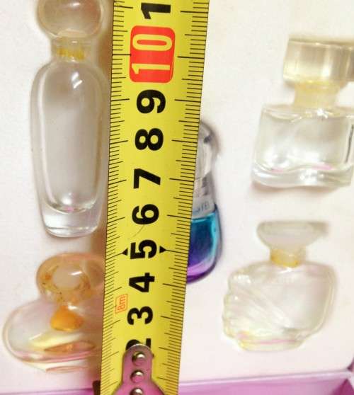 ESTEE LAUDER Box 5 miniature PERFUME BOTTLES *EMPTY LOOK At My BUY NOW LISTINGS NO WAITING