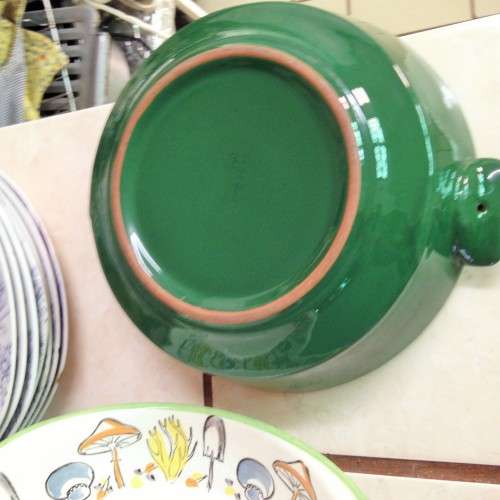 2 items OVEN WARE 1 GREEN +1 made in Sweden