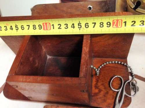 Wood box for String the Scissors Attached Look At My BUy NOW Listings NO WAITING