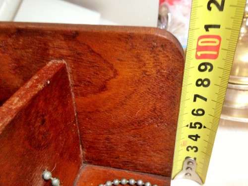 Wood box for String the Scissors Attached Look At My BUy NOW Listings NO WAITING