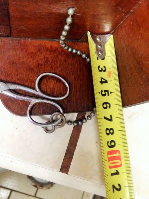 Wood box for String the Scissors Attached Look At My BUy NOW Listings NO WAITING