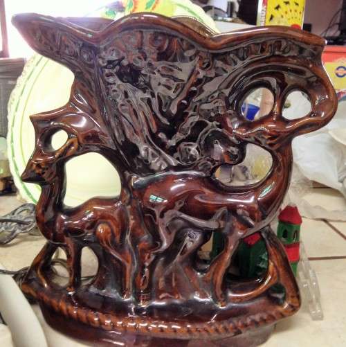 SPECTACULAR*Springbok High glaze VASE S.A.