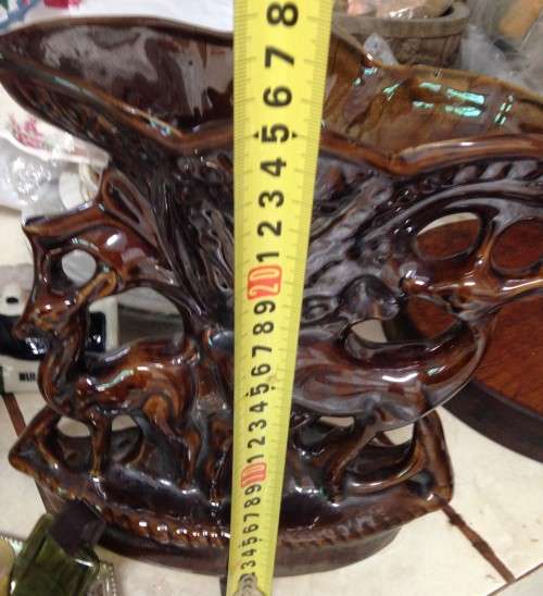 SPECTACULAR*Springbok High glaze VASE S.A.
