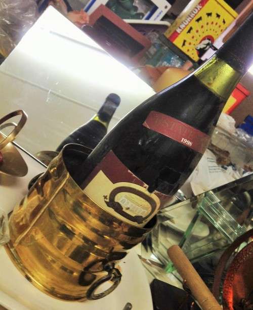 2 Brass Wine coolers LUSTRE WARE*Hand made inCAPE TOWN