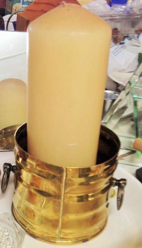 2 Brass Wine coolers LUSTRE WARE*Hand made inCAPE TOWN