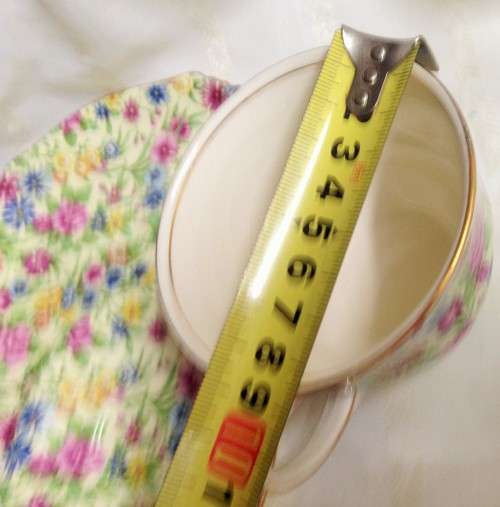 Royal Winton Grimwades CHINTZ PATTERN"Kew"*Tennis Snack set!!!GREAT COUNTRY HOME DECOR !!!