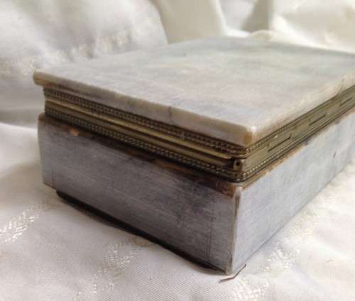 A COMO ORIGINAL heavy weight 972 grams BOXINSIDE GREEN-outsideTop needs stain LOOK at All My BUY NOW