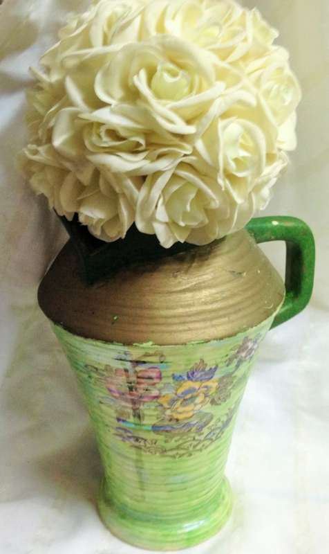 ARTHUR WOODS-ROYAL BRADWELL Astor Luster jug +REFURBISHED LOOK At My BUY NOW - NO WAITING