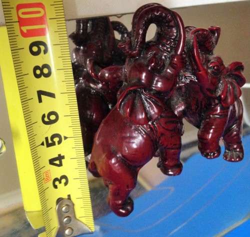 EXQUISITE *ELEPHANTS FIGURINE COMPOSIT!!GREAT COUNTRY HOME DECOR!!L@@K this is a BUY NOW*NO WAITING