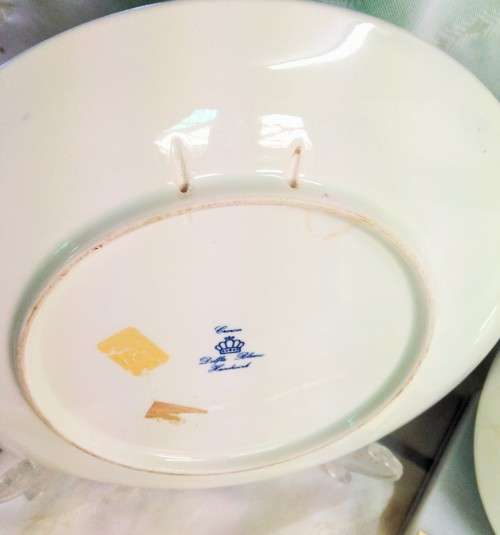 1DELFT HAND MADE WALL PLATE+1damagedinFree"GREAT COUNTRY HOME DECOR*L@@KatMyBUY NOW ITEMS*NO WAITING