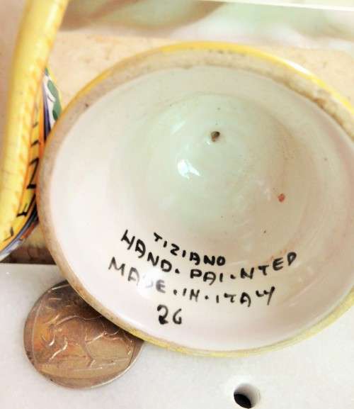 1 JUG + BELL Made in ITALY ROMA Souvenir