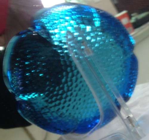BLENICO flower ART GLASS COBOLTcirca1950s LOOK At My BUY NOW LISTINGS - NO WAITING