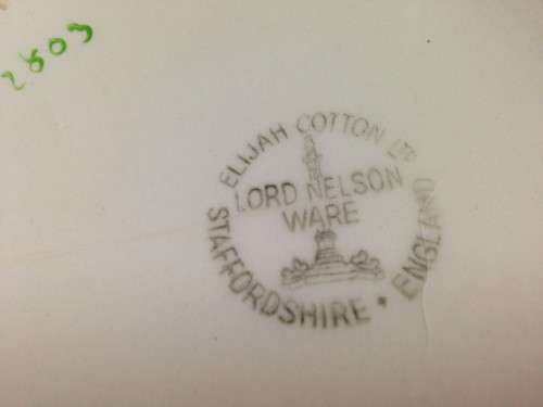 Big custard JUG CHINTZ -ELIJAH COTTON -CRINOLINE LADY  Bone China Staffordshire England some chips