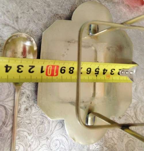 JARin*EPNS HOLDER*VIC FALLS LONG TSPOON!!GREAT COUNTRY HOME DECOR!*L@@K@myBUY NOW*items*NO WAITING