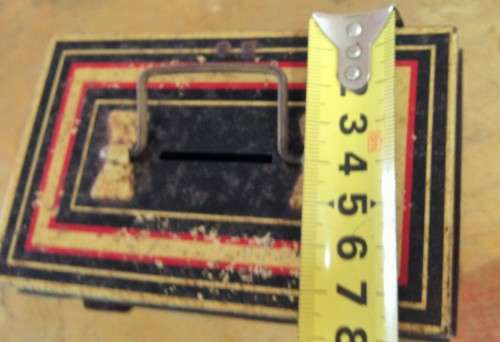 1 Cent S.A.COINS*1Money box CHAD VALLEY England 10015*GREAT HOME DECOR!L@@Kat MY*BUY NOW*NO WAITING!