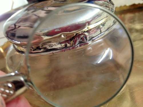 F H A and Co Birmingham1947 hallmarked sterling silverround powder  Bowl